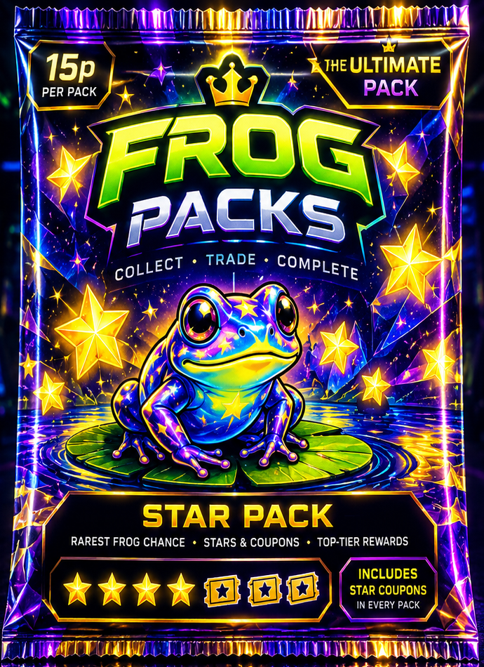 Star Pack advertising image; real packs may look different